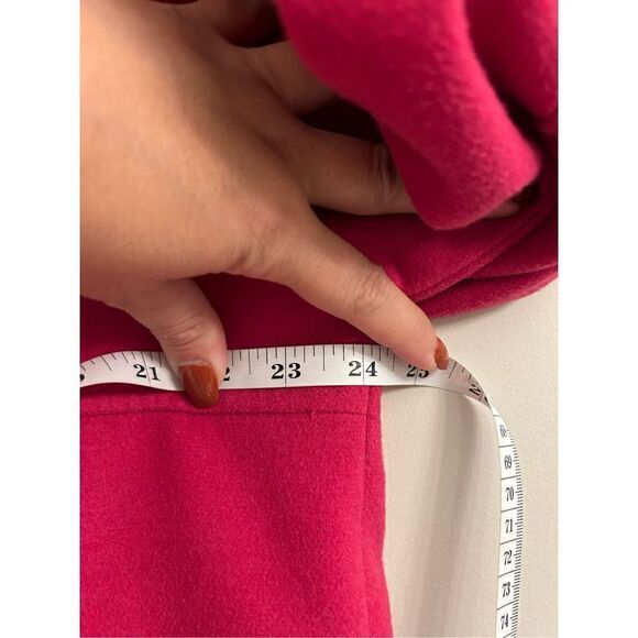 EUC Chico's size 3 (XL) Fuchsia Pink open front jacket - Picture 4 of 6